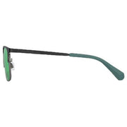 Superdry Black Flat Sheet Metal Square Sunglasses