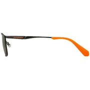 Superdry Black Metal Rim Large Fit Rectangular Sunglasses
