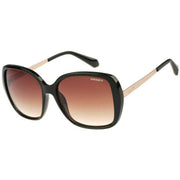 Superdry Black Oversized Butterfly Sunglasses