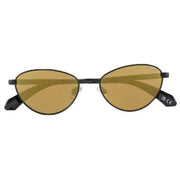 Superdry Black Slimline 90s Metal Cat-Eye Sunglasses