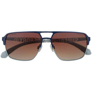Superdry Blue Pilot-Style Sunglasses