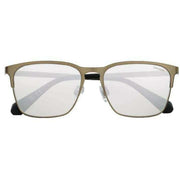 Superdry Brown Flat Sheet Metal Square Sunglasses