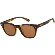 Superdry Brown Retro-Inspired Round Sunglasses