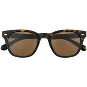 Superdry Brown Retro-Inspired Round Sunglasses