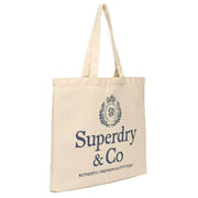 Superdry & Co Beige Tote Bag