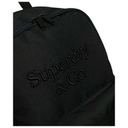 Superdry & Co Black Company Logo Backpack
