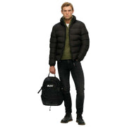 Superdry & Co Black Outdoor 28L Backpack