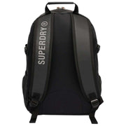 Superdry & Co Black Tarp Embroidered Rucksack