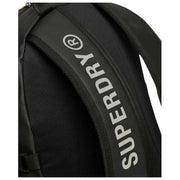 Superdry & Co Black Tarp Embroidered Rucksack