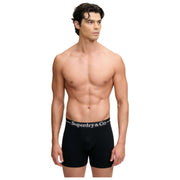 Superdry & Co Black Triple Pack Trunks