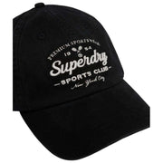 Superdry & Co Black Vintage Club Baseball Cap