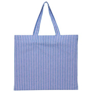 Superdry & Co Blue Oxford Stripe Tote Bag