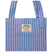 Superdry & Co Blue Oxford Stripe Tote Bag
