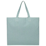 Superdry & Co Green Oxford Stripe Tote Bag