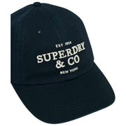 Superdry & Co Navy Company Logo Baseball Cap