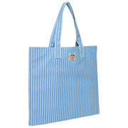 Superdry & Co Navy Oxford Stripe Tote Bag