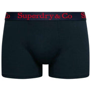 Superdry & Co Navy Triple Pack Trunks