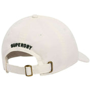 Superdry & Co White SD Embroidered Baseball Cap