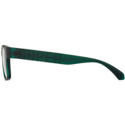 Superdry Green Bold Branding Rectangle Sunglasses