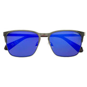 Superdry Grey Flat Sheet Metal Square Sunglasses