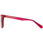Superdry Pink Soft Rectangle Sunglasses