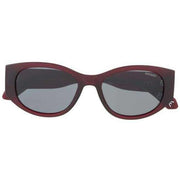 Superdry Red Shallow 90s Inspired Almond Eye Sunglasses
