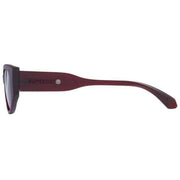 Superdry Red Shallow 90s Inspired Almond Eye Sunglasses