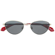 Superdry Silver Slimline 90s Metal Cat-Eye Sunglasses