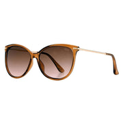 Suuna Brown Classic Cat Eye Sunglasses
