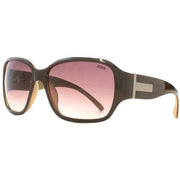 Suuna Brown Square Glam Sunglasses