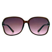 Suuna Burgundy Glam Wrap Sunglasses
