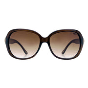 Suuna Burgundy Oversized Glam Square Sunglasses