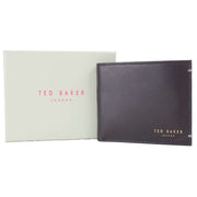 Ted Baker Black Harrvee Bifold and Coin Leather Wallet