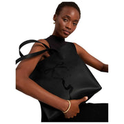 Ted Baker Black Jenncon Bow Large Icon Bag