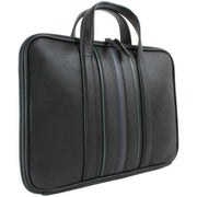 Ted Baker Black Kedrik Striped Document Bag