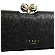 Ted Baker Black Roosali Large Leather Bobble Purse