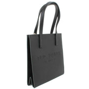 Ted Baker Black Seacon Crosshatch Small Icon Tote Bag