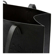 Ted Baker Black Soocon Crosshatch Large Icon Bag