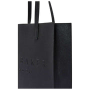 Ted Baker Black Soocon Crosshatch Large Icon Bag
