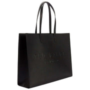 Ted Baker Black Sukicon Crosshatch East West Icon Bag