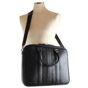 Ted Baker Black Waymon House Check Dispatch Bag