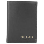 Ted Baker Black Zackory Leather Card Holder Wallet