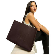 Ted Baker Brown Iconna Webbing Extra Large Icon Bag