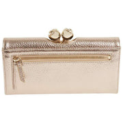 Ted Baker Gold Roosali Large Leather Bobble Purse