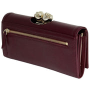 Ted Baker Red Roosali Large Leather Bobble Purse