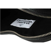 Vivienne Westwood Black Alexa Smooth Heart Crossbody Bag
