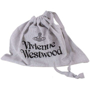 Vivienne Westwood Black Crocodile Mini Round Cross Body Bag