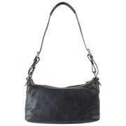 Vivienne Westwood Black Emma Supple Leather Shoulder Bag