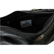 Vivienne Westwood Black Emma Supple Leather Shoulder Bag