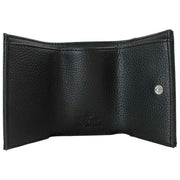 Vivienne Westwood Black Envelope Grain Billfold Purse